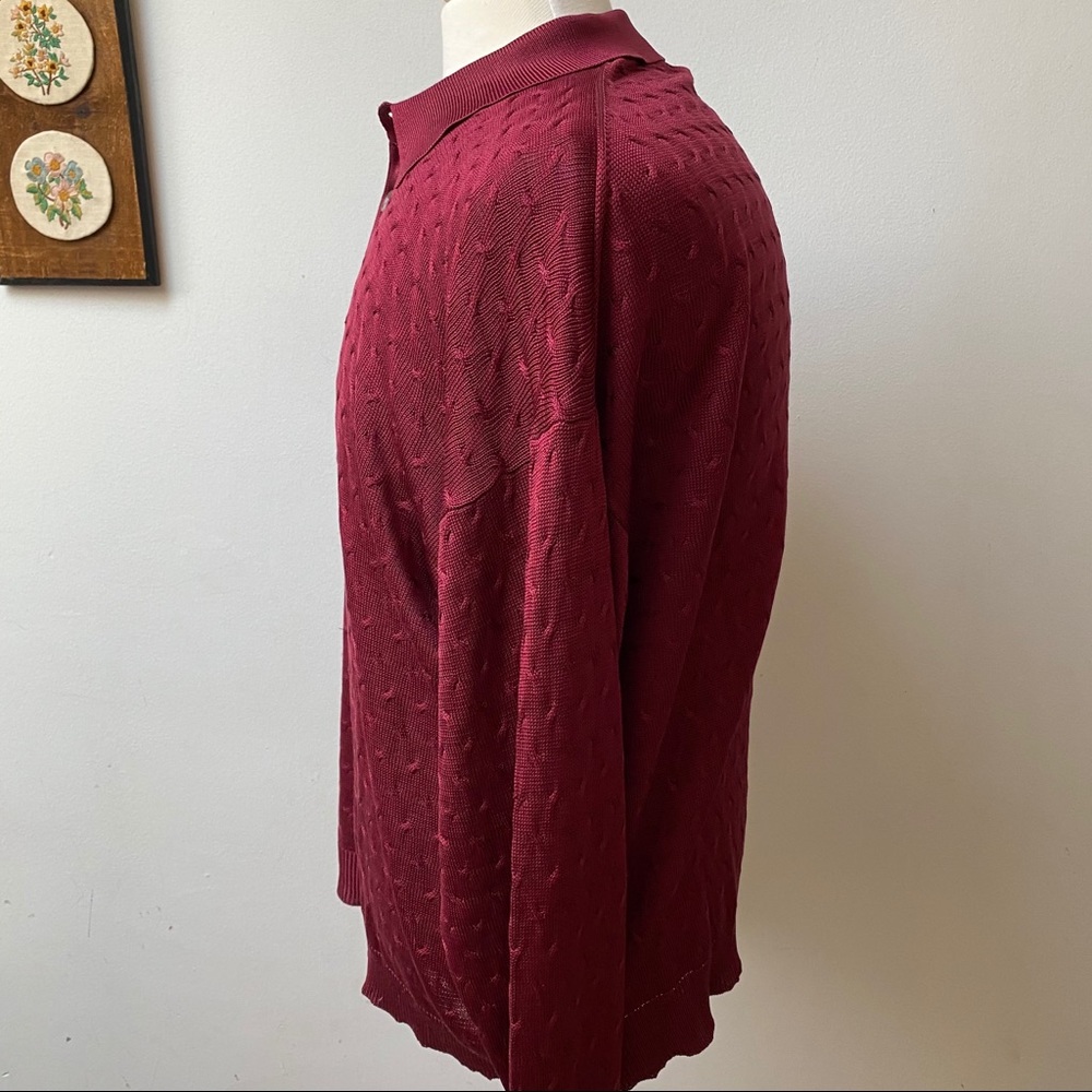Neiman Marcus Woven Silk Sweater - Picture 10 of 15